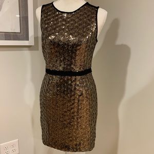 Gold Party Dress